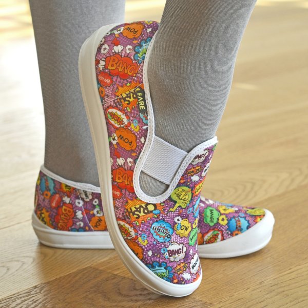 FARE KLASIK Dětské papuče na gumičku