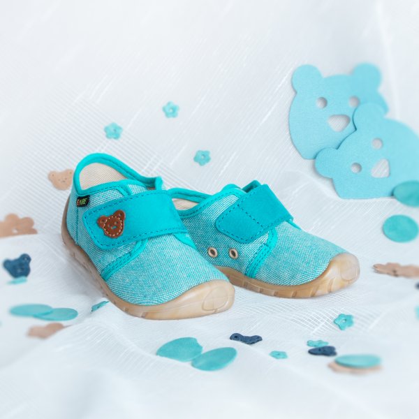 FARE FIRST KIDDY dětské tenisky tyrkysové