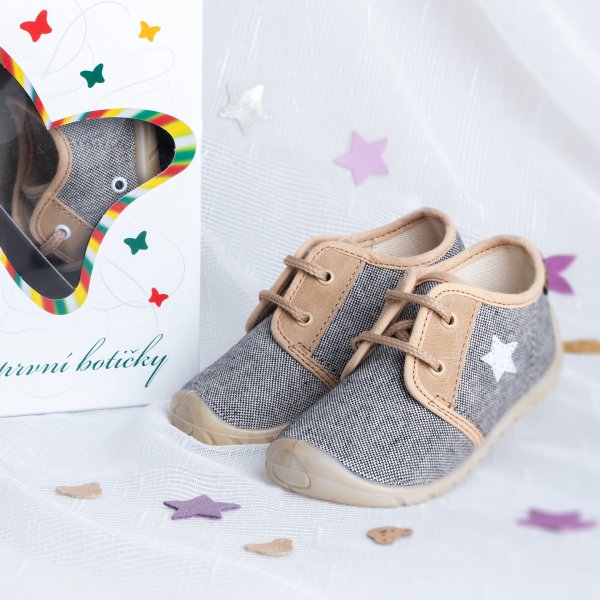 FARE FIRST KIDDY dětské tenisky šedé