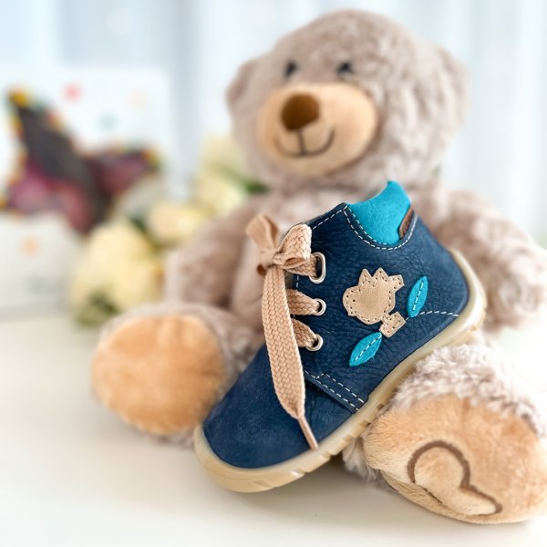 FARE FIRST FOOTSIE dětské celoroční boty modré