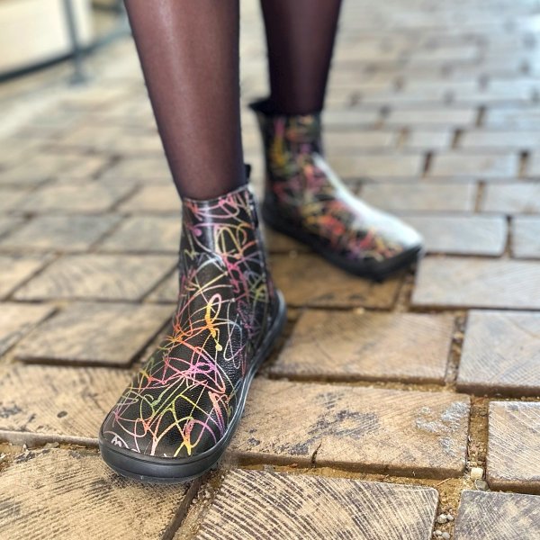 FARE MID-WIDE CHELSEA celoroční boty černé