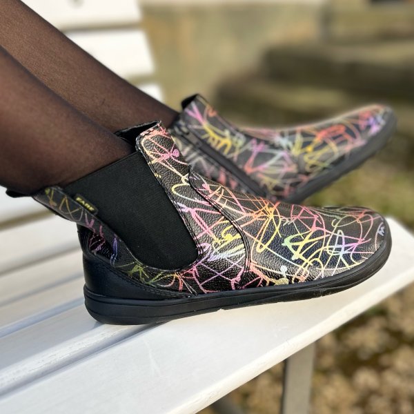 FARE MID-WIDE CHELSEA celoroční boty černé