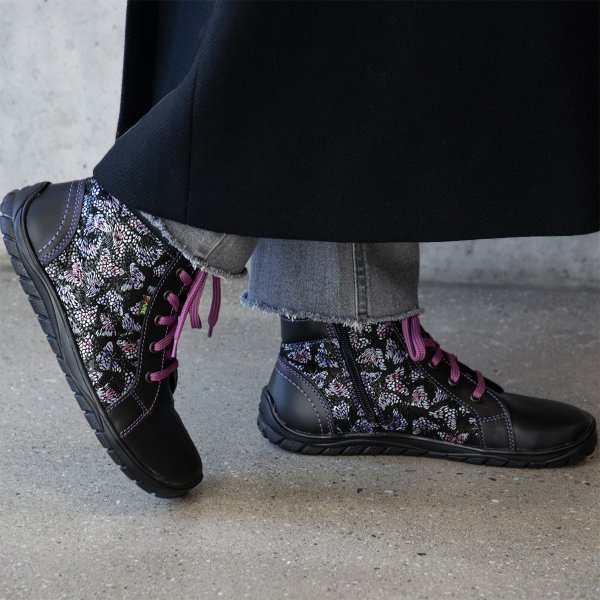 FARE BARE AVILA celoroční boty černá motýlci