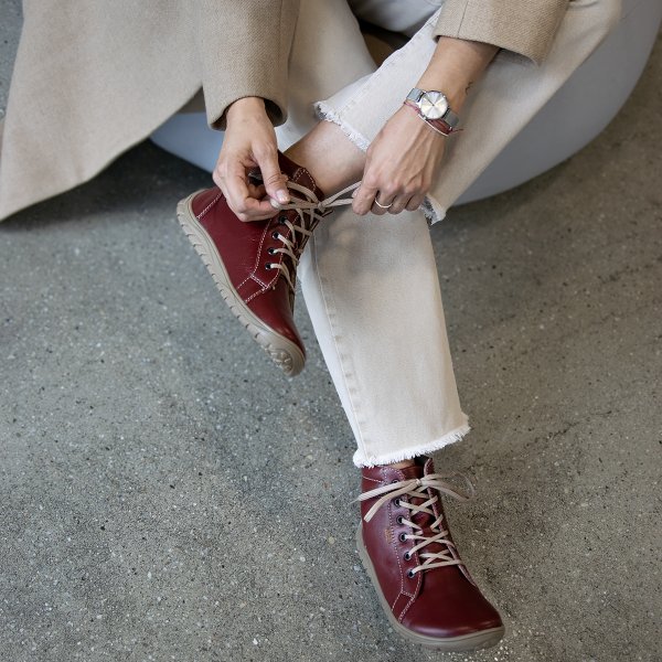 FARE BARE AVILA celoroční boty červené