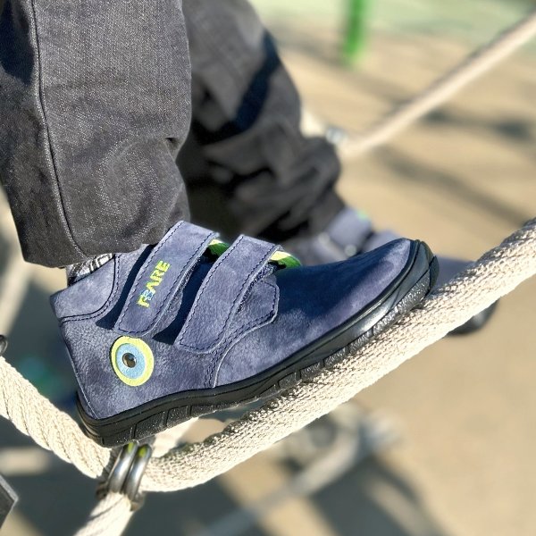 FARE BARE HOLEBY dětské celoroční boty modré