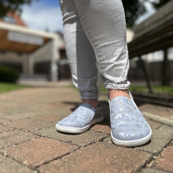 FARE BARE SLIP-ON tenisky modré