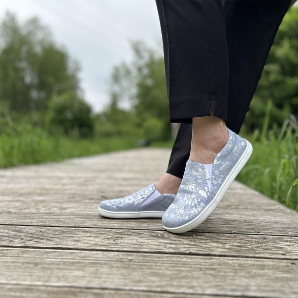 FARE BARE SLIP-ON tenisky modré