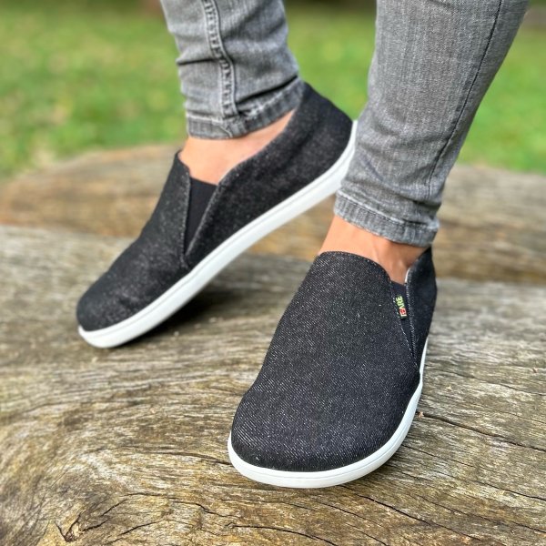 FARE BARE SLIP-ON tenisky černé