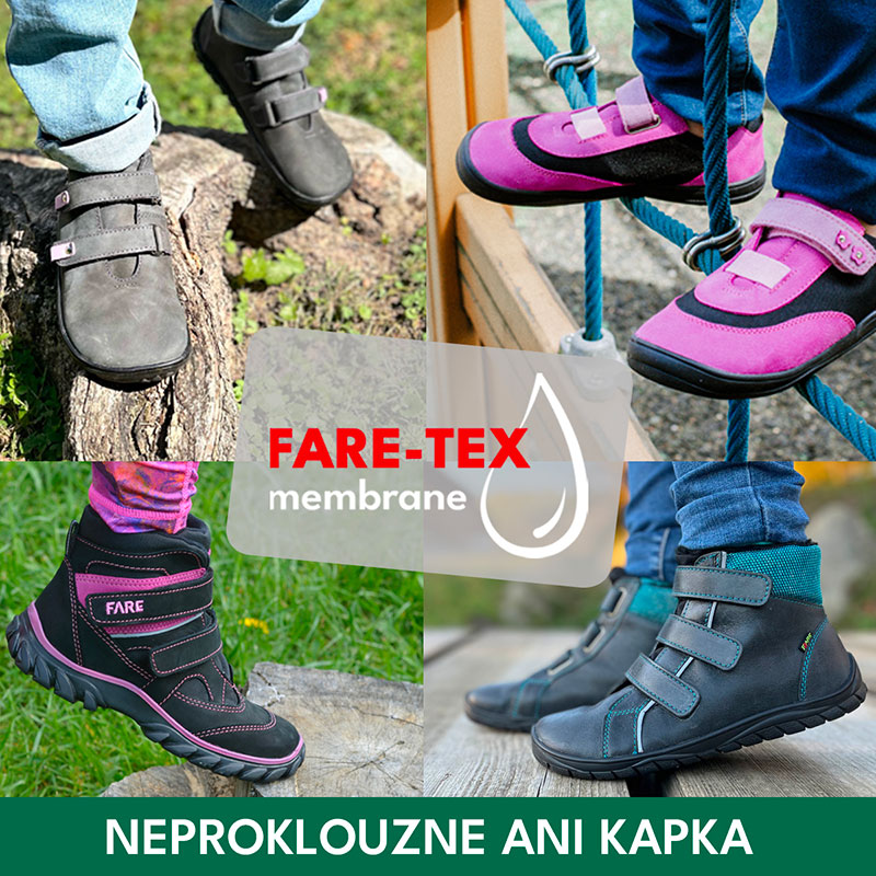 Nožky v suchu, i když venku prší!