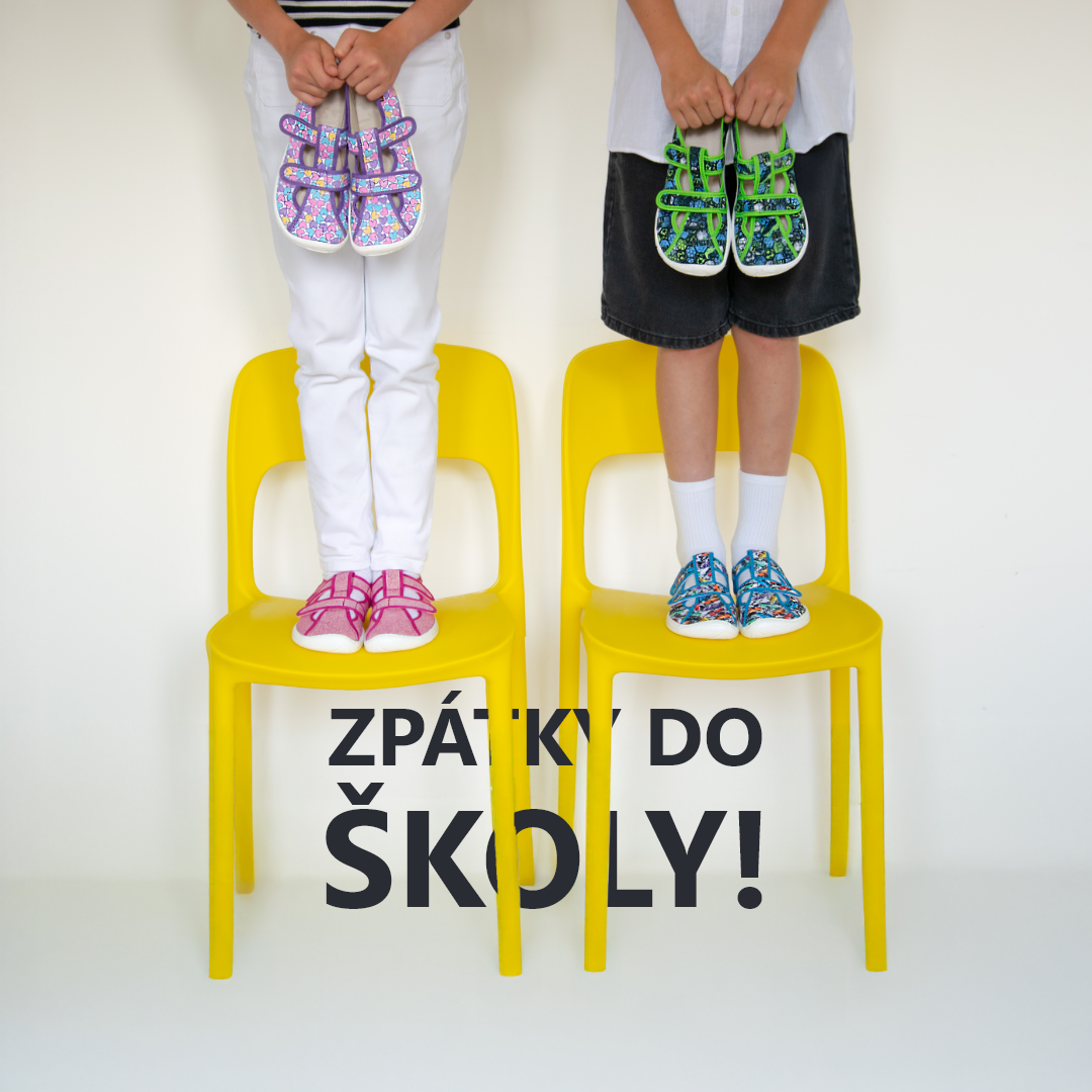 Jak vybrat přezůvky pro děti? Máme pro vás pár tipů.