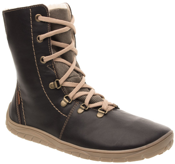 FARE BARE NORRY winter waterproof shoes dark chocolate