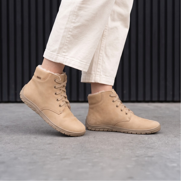 FARE BARE NIVELLA winter shoes biege