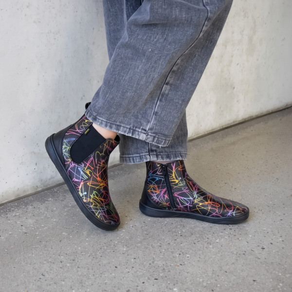 FARE MID-WIDE CHELSEA Ganzjahresstiefel schwarz 