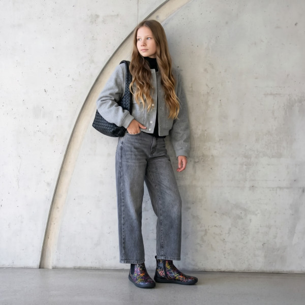 FARE MID-WIDE CHELSEA Ganzjahresstiefel schwarz 