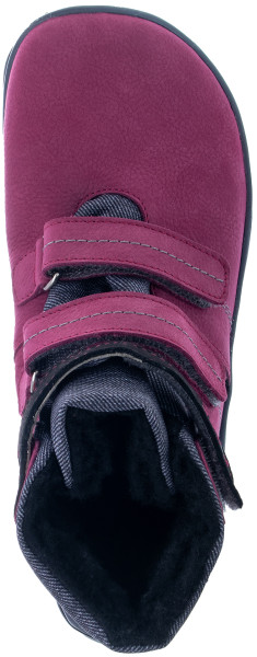FARE BARE FJORDKY winter waterproof shoes burgundy
