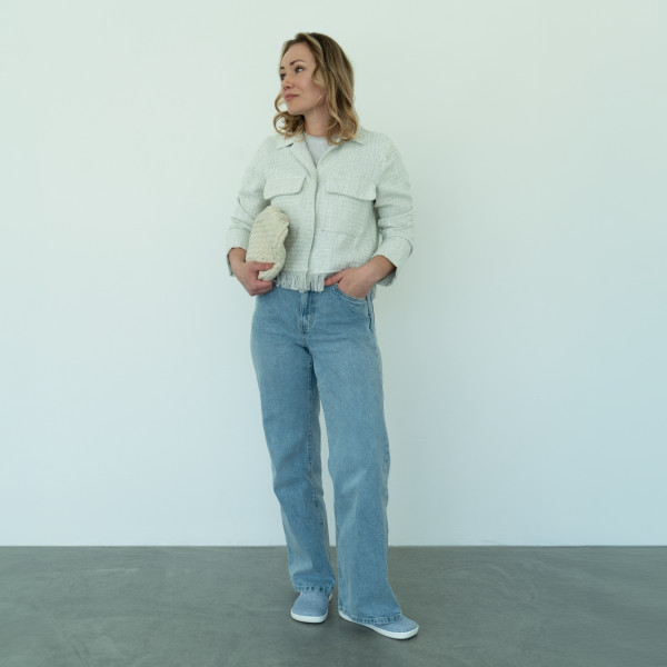 FARE BARE SLIP-ON tenisky modré