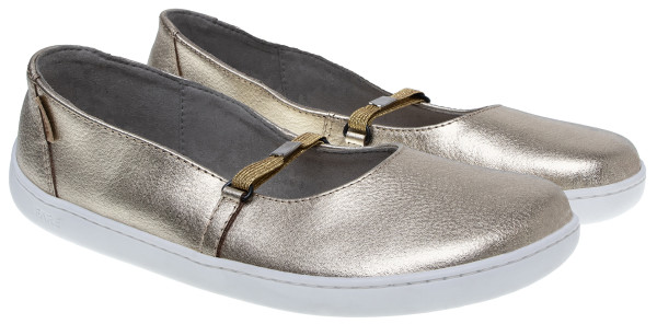 FARE BARE Ballerinas gold 