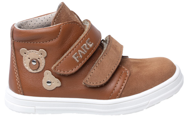 FARE KLASIK STABI children's all-season ankle boots, brown
