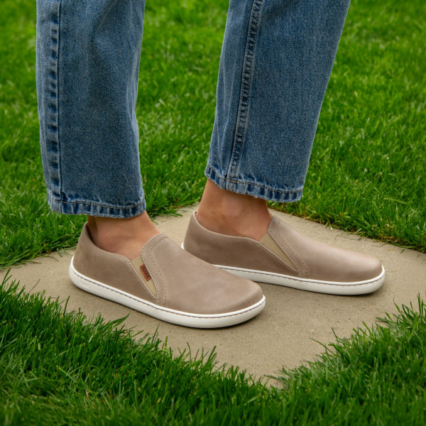 FARE BARE SLIP-ON tenisky béžové