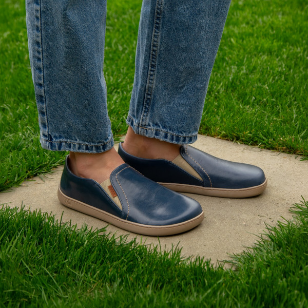 FARE BARE SLIP-ON tenisky modré