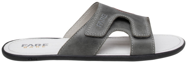 FARE BARE TERRA Pantoletten, grau