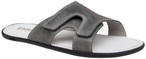 FARE BARE TERRA Pantoletten, grau