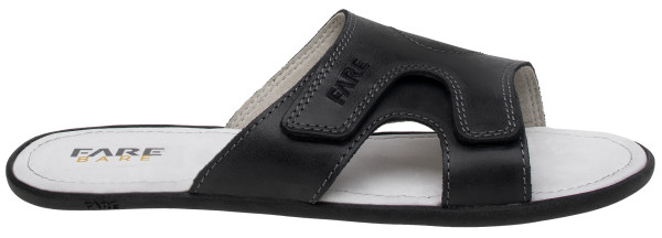 FARE BARE TERRA Pantoletten, schwarz