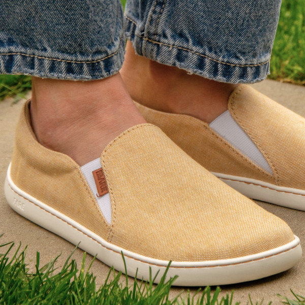 FARE BARE SLIP-ON tenisky béžové