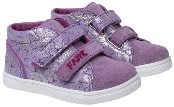 FARE KLASIK GEM Kinder-Halbschuhe für das ganze Jahr, rosa