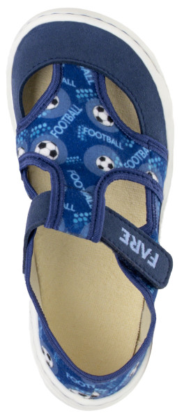 FARE MID-WIDE home and slipper shoes blue