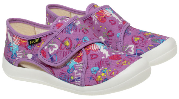 FARE KLASIK home and slipper shoes violet