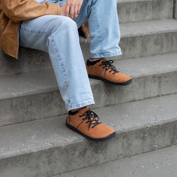 FARE BARE Wanderstiefel, ganzjährig tragbar, wasserdicht, braun