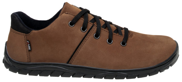 FARE BARE Wanderstiefel, ganzjährig tragbar, wasserdicht, braun