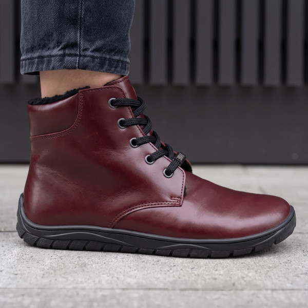 FARE BARE NIVELLA winter shoes burgundy