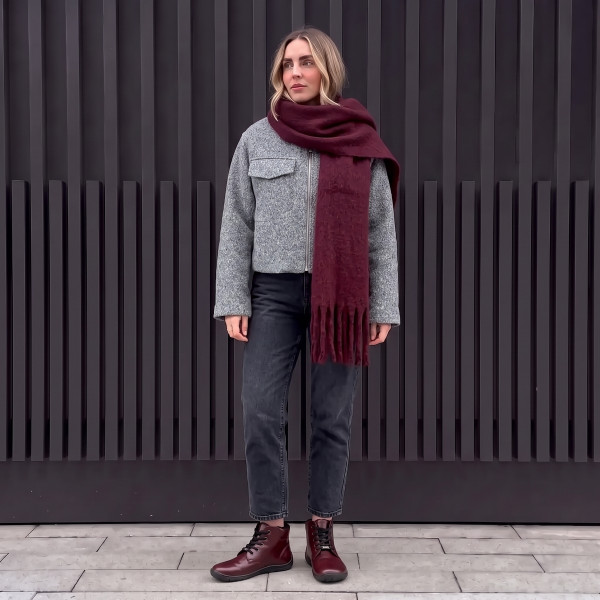 FARE BARE NIVELLA winter shoes burgundy