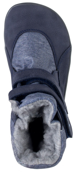 FARE BARE FROSTKY kid's winter waterproof shoes blue