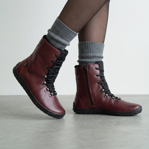 FARE BARE NORRY winter waterproof shoes red