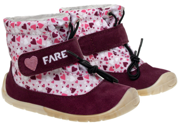 FARE FIRST SNOWIES dětské zimní boty fialové