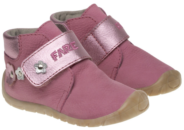 FARE FIRST FOOTSIE kid's all-year shoes pink
