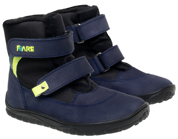 FARE BARE FINKY kid’s winter waterproof shoes blue