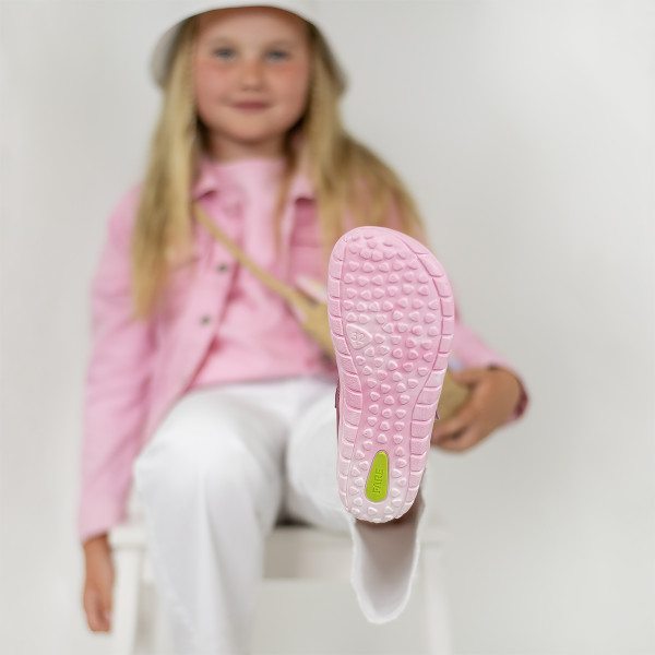 FARE BARE BERGENKY  kid's all-year waterproof shoes pink