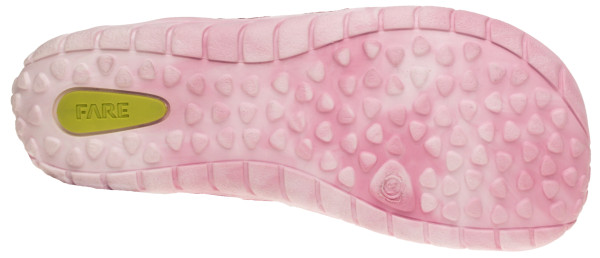 FARE BARE BERGENKY  kid's all-year waterproof shoes pink