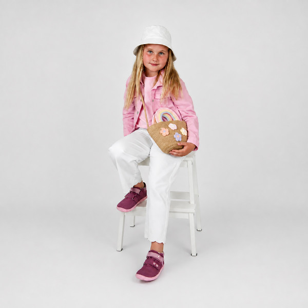 FARE BARE BERGENKY  kid's all-year waterproof shoes pink