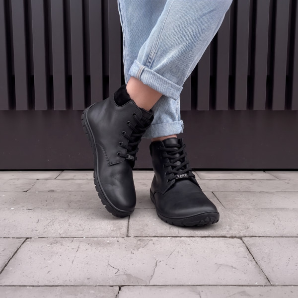 FARE BARE NIVELLA winter shoes black