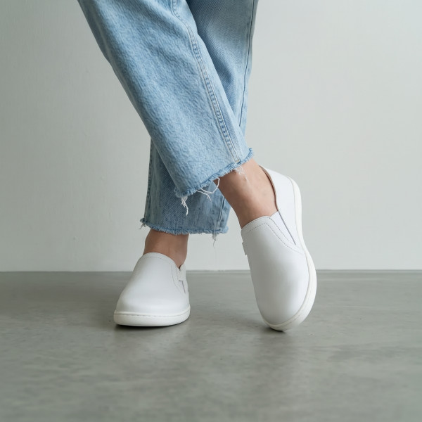 FARE BARE SLIP-ON Nisa white
