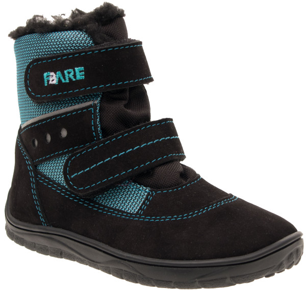 FARE BARE FINKY Kinder-Winterstiefel, wasserdicht, schwarz 