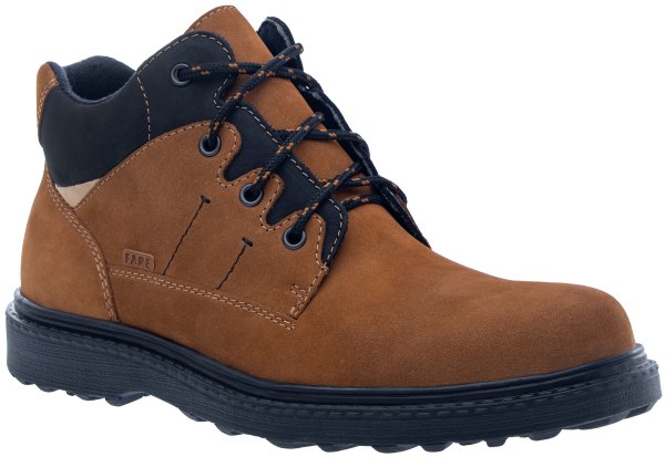 FARE KLASIK pánské celoroční boty hnědé