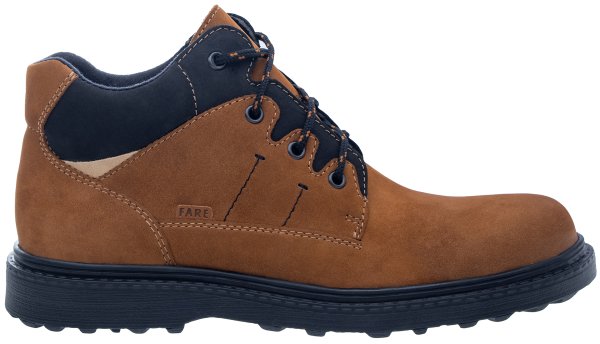 FARE KLASIK pánské celoroční boty hnědé
