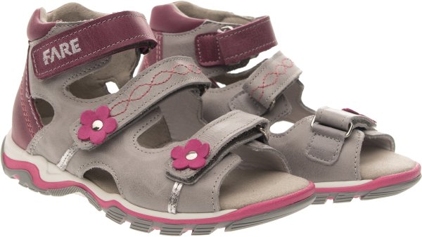 FARE KLASIK HEALTHY sandály šedé