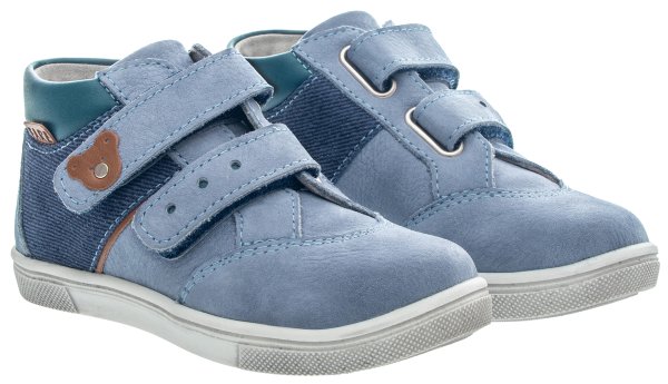 FARE KLASIK dětské celoroční boty kotníkové modré